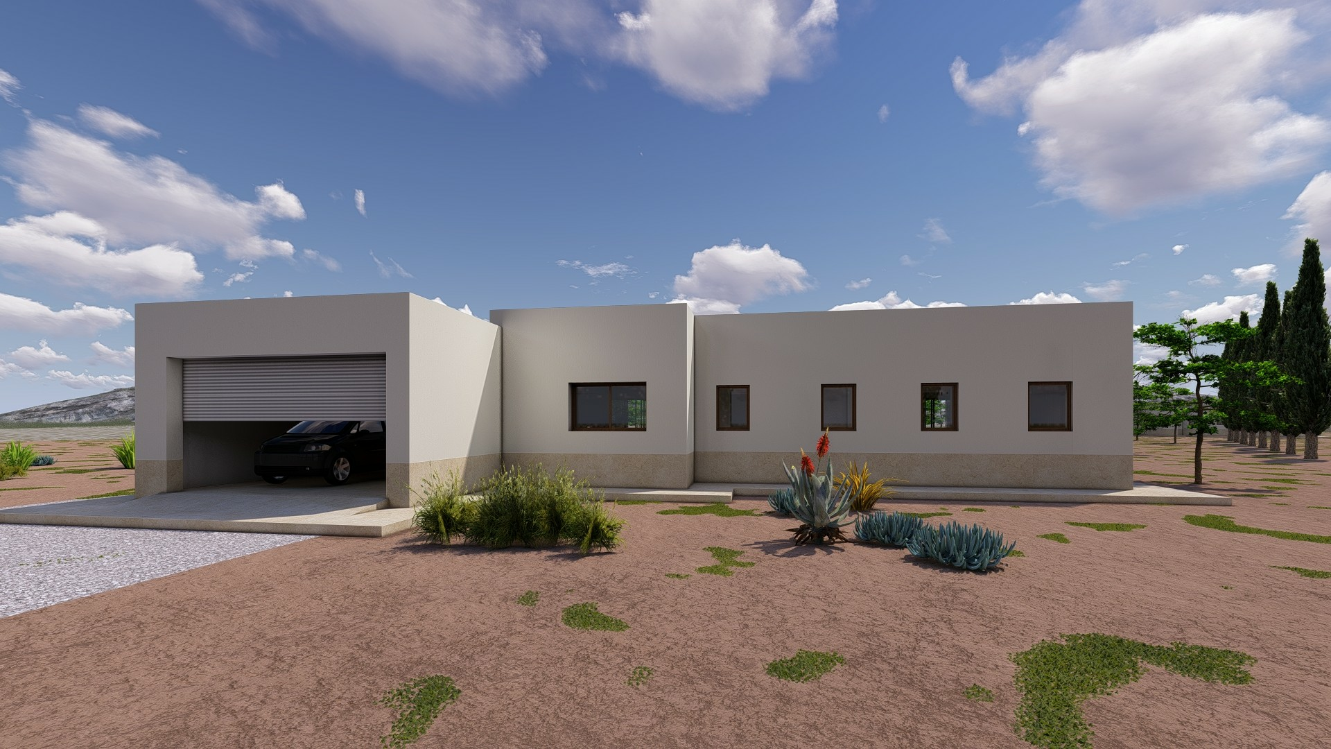 3-bedroom Detached Villa In Pinoso, Spain (200 M²)
