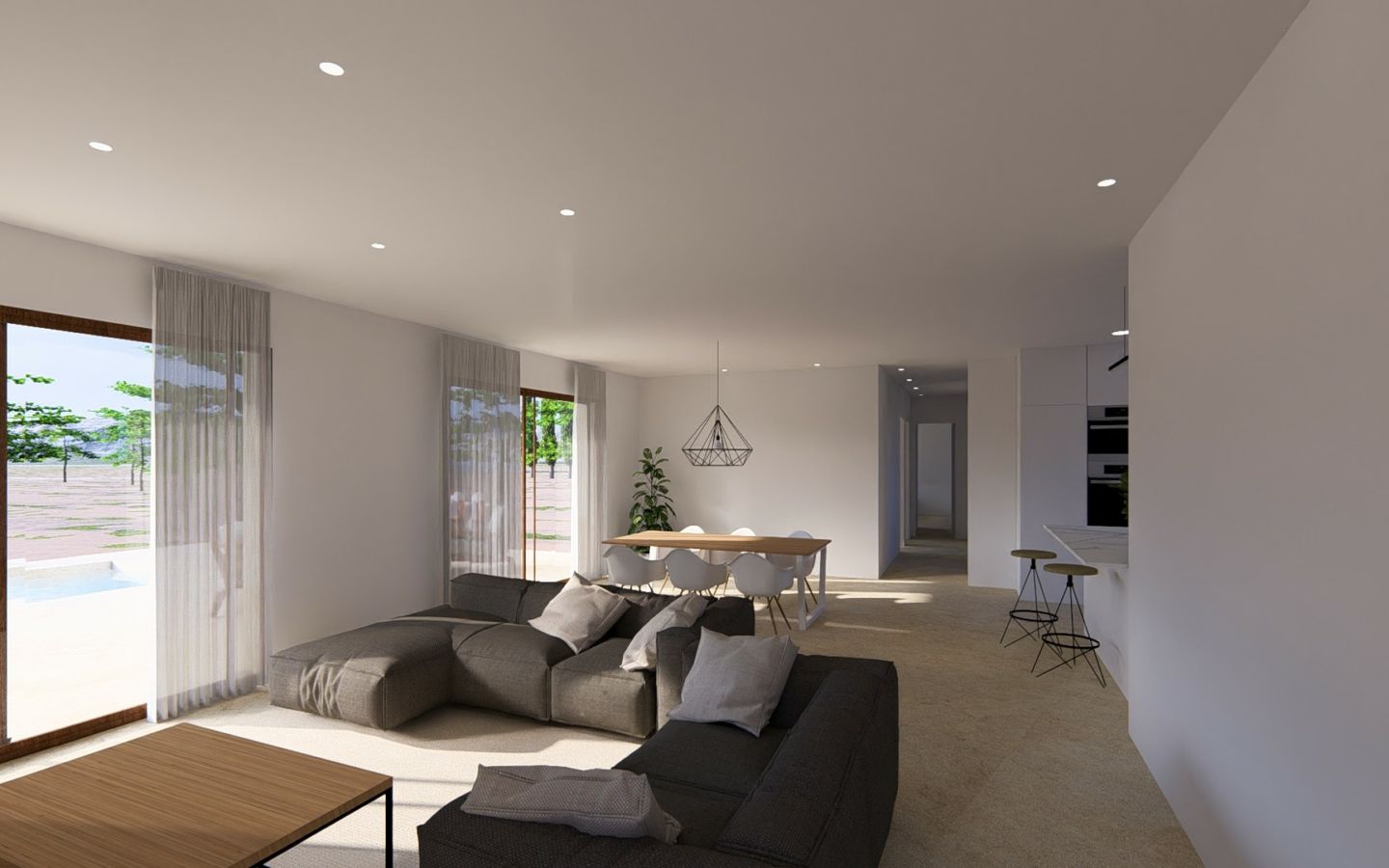 3-bedroom Detached Villa In Pinoso, Spain (200 M²)