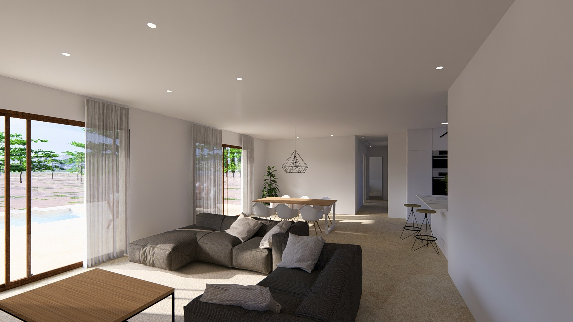 3-bedroom Detached Villa In Pinoso, Spain (200 M²)