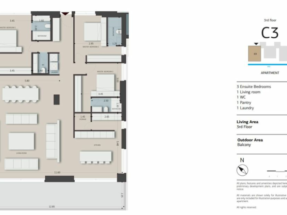 Flat 188 M2 In Glyfada, Greece