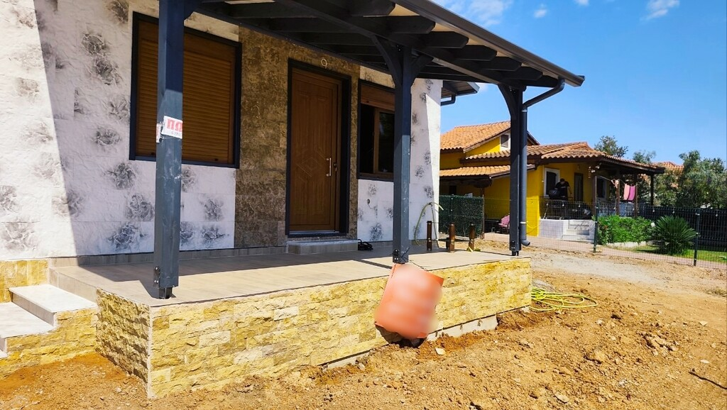 Detached House 60 M2 In Poligiros, Greece
