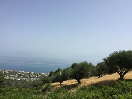 Land In Xilokastro, Greece