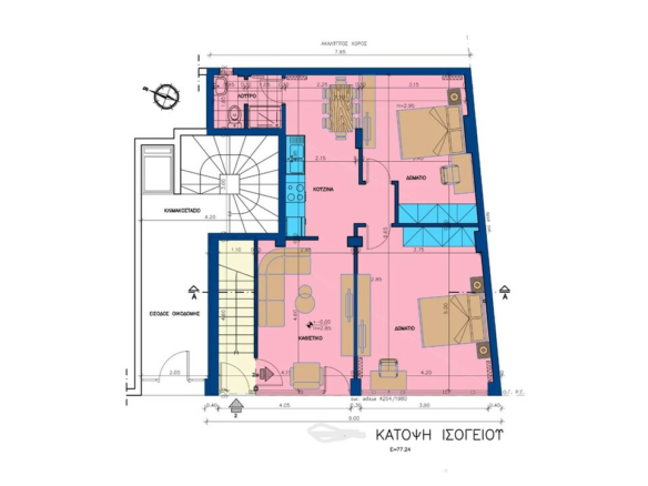 Flat 155 M2 In Voulgari – Ntepo – Martiou, Greece
