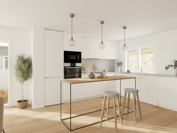 3-bedroom Terraced House In Finestrat, Spain (119 M²)