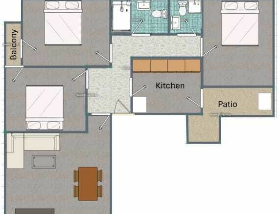 3-bedroom Apartment In Torrevieja, Spain (95 M²)