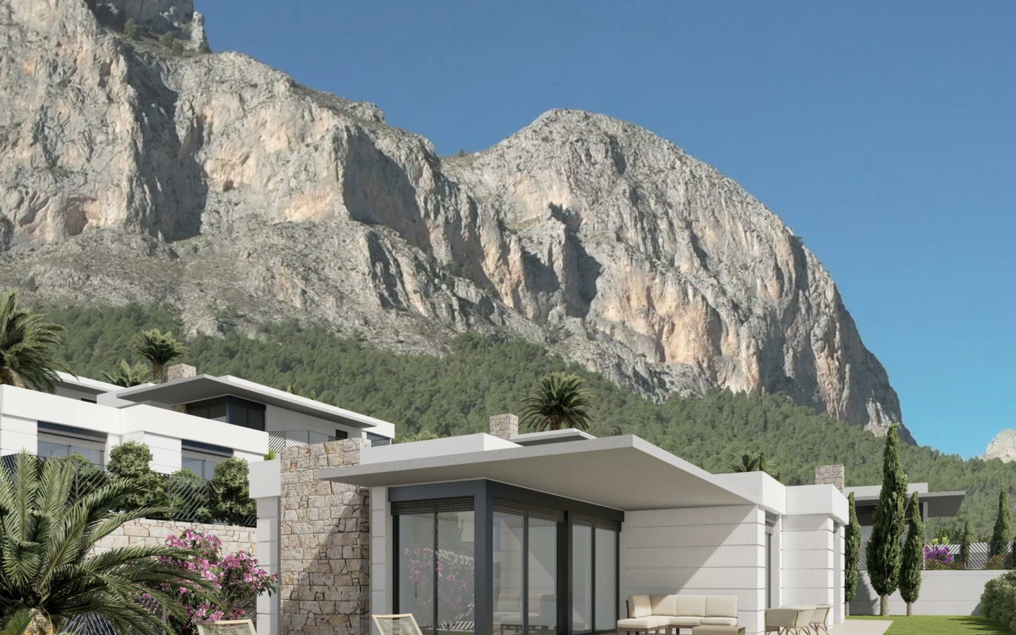 3-bedroom Villa In Polop, Spain (137 M²)