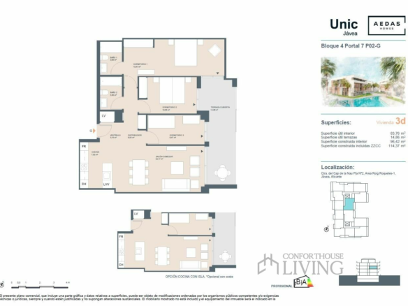 3-bedroom Flat In Jávea – Xàbia, Spain (114 M²)