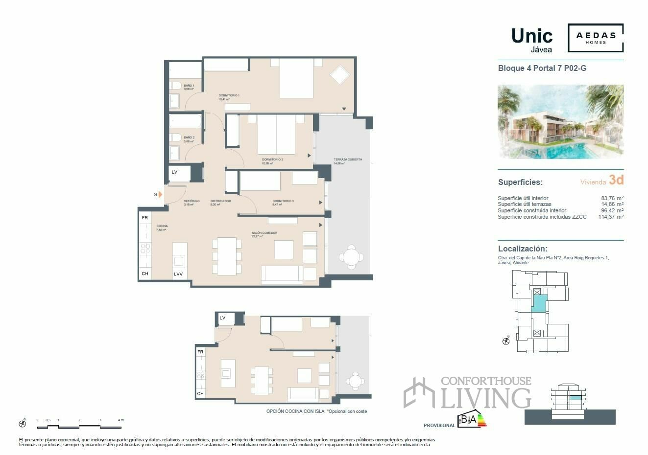 3-bedroom Flat In Jávea – Xàbia, Spain (114 M²)