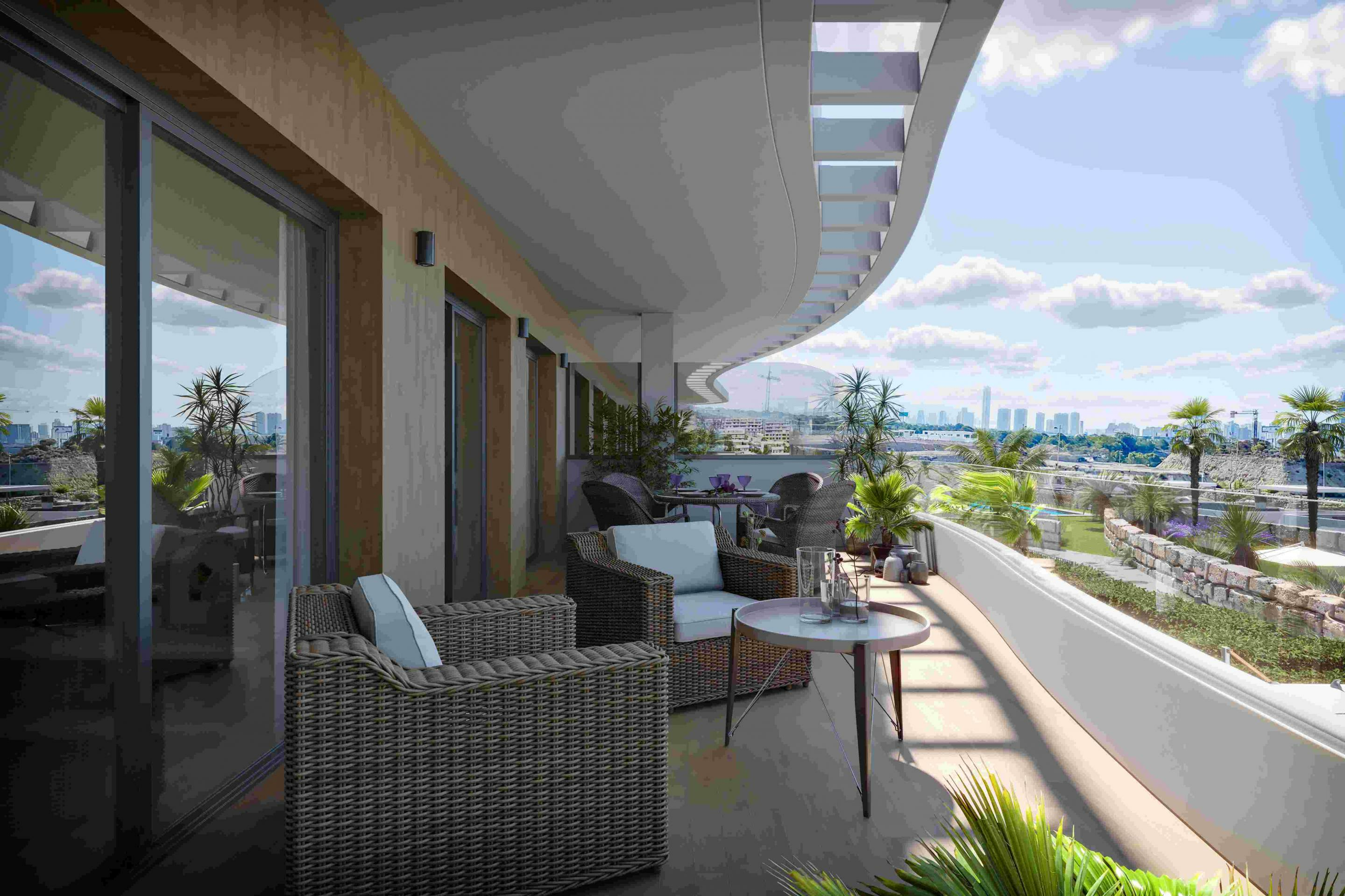 3-bedroom Penthouse In Finestrat, Spain (103 M²)