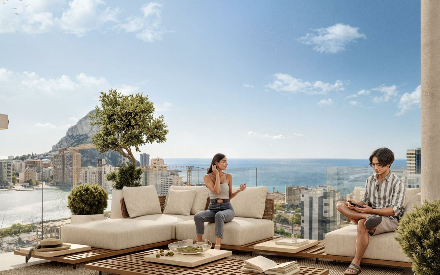 3-bedroom Penthouse In Calpe, Spain (228 M²)