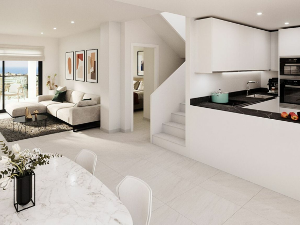 3-bedroom Penthouse In Torrevieja, Spain (96 M²)