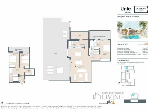 3-bedroom Penthouse In Jávea – Xàbia, Spain (177 M²)