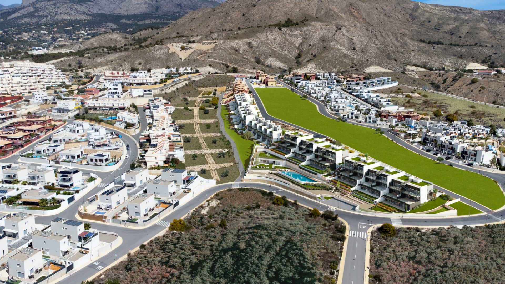4-bedroom Terraced House In Finestrat, Spain (158 M²)