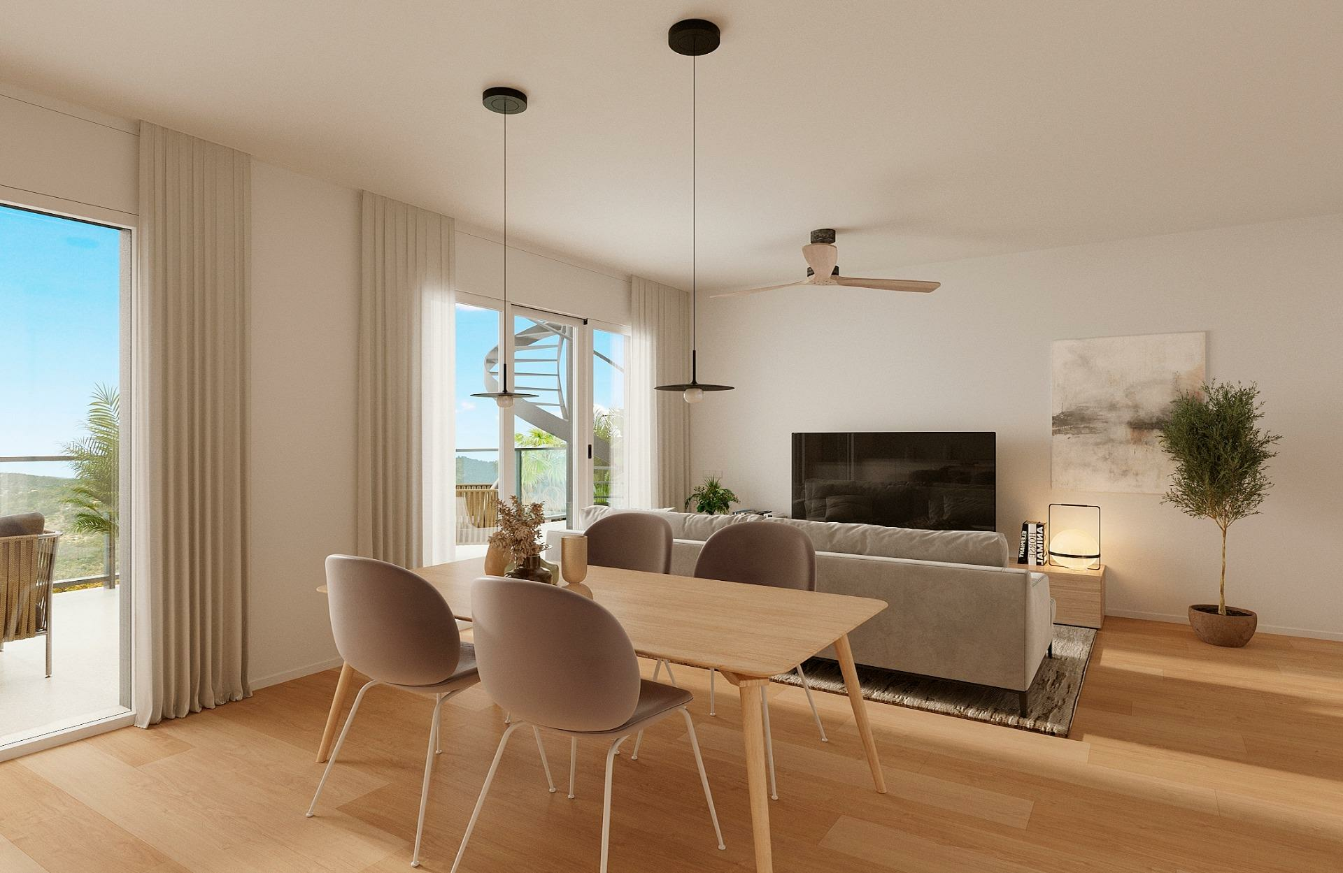4-bedroom Terraced House In Finestrat, Spain (158 M²)