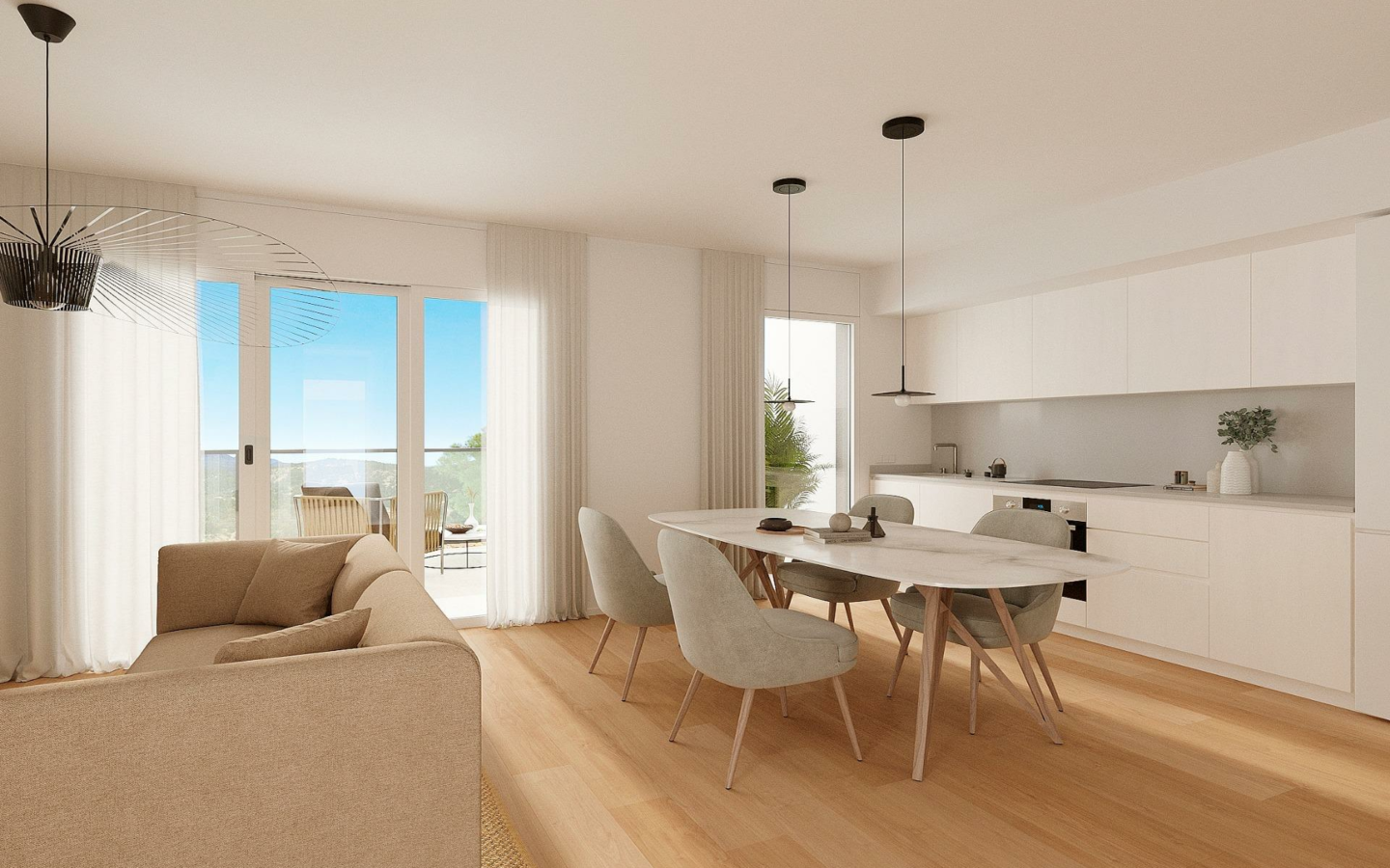 4-bedroom Terraced House In Finestrat, Spain (158 M²)