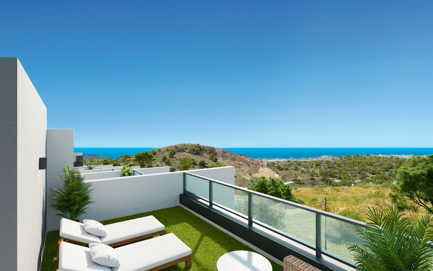4-bedroom Terraced House In Finestrat, Spain (158 M²)