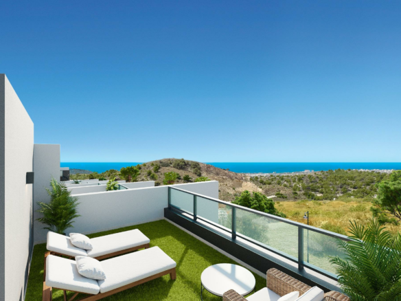 4-bedroom Terraced House In Finestrat, Spain (158 M²)