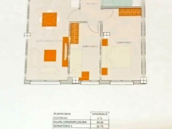 2-bedroom Townhouse In Petrer, Spain (56 M²)