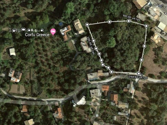 Land In Corfu, Greece
