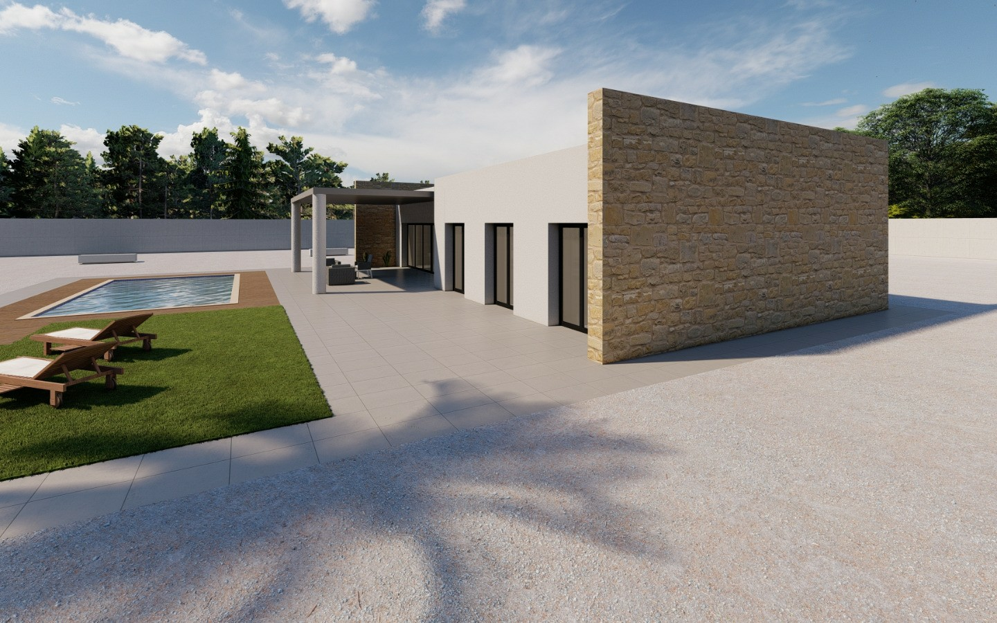 3-bedroom Detached Villa In Pinoso, Spain (168 M²)
