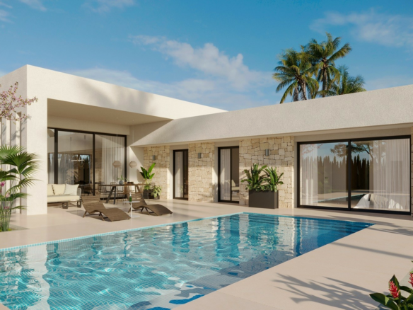 3-bedroom Detached Villa In Aspe, Spain (188 M²)