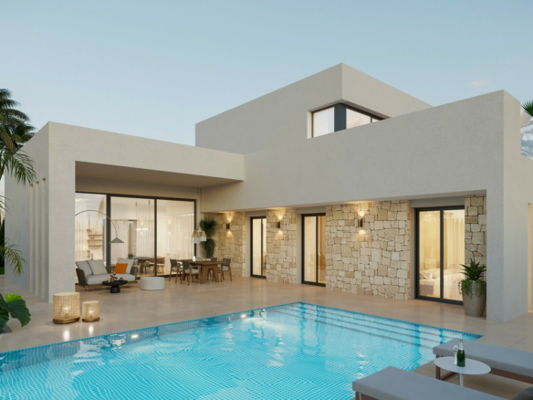4-bedroom Detached Villa In Aspe, Spain (223 M²)
