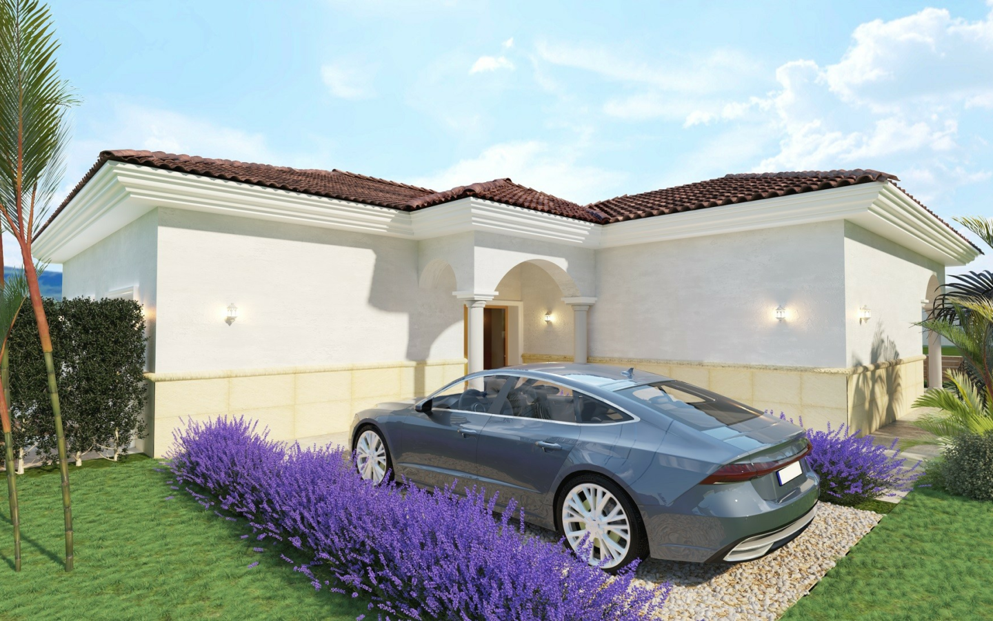 3-bedroom Detached Villa In Aspe, Spain (186 M²)