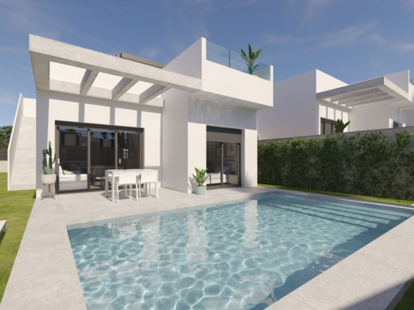 3-bedroom Detached Villa In Algorfa, Spain (103 M²)