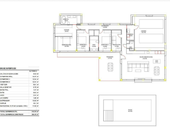 3-bedroom Detached Villa In Pinoso, Spain (280 M²)