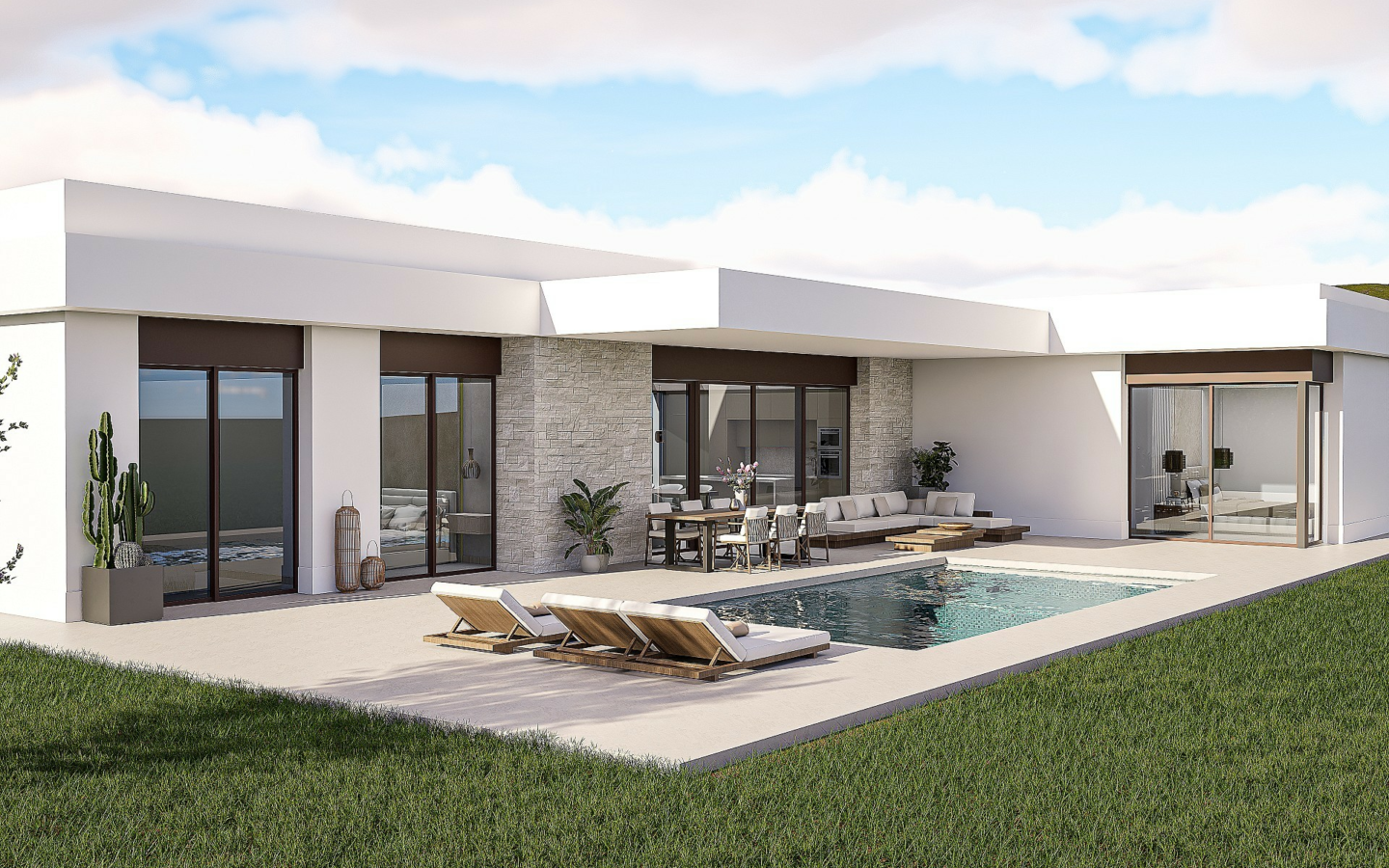 3-bedroom Detached Villa In Pinoso, Spain (200 M²)