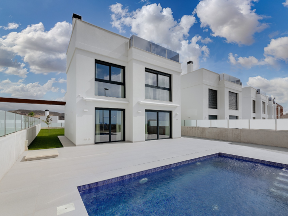 3-bedroom Detached Villa In Mutxamel, Spain (118 M²)
