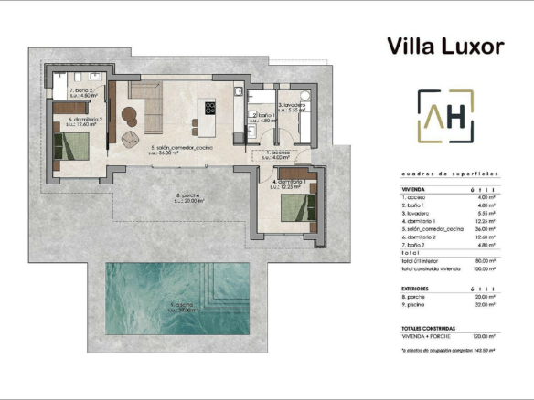 2-bedroom Detached Villa In Pinoso, Spain (120 M²)