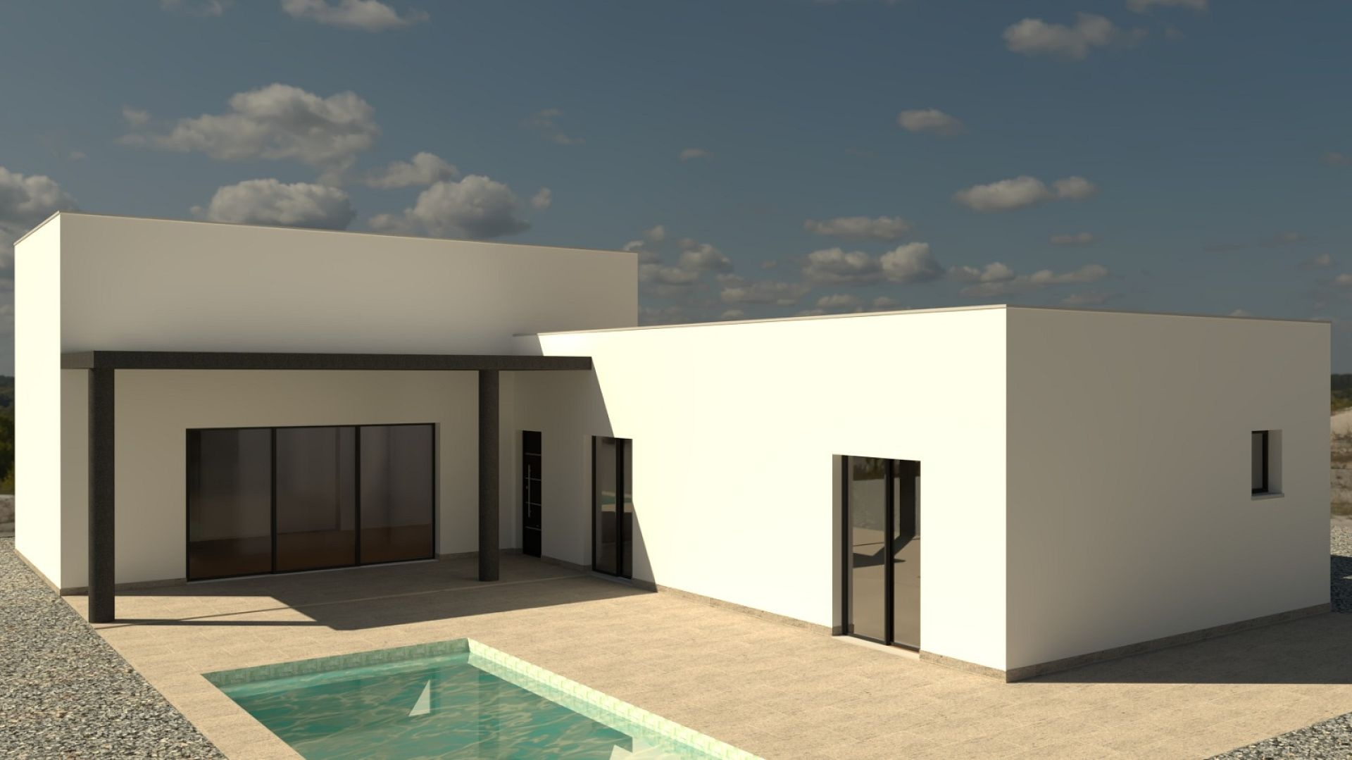 3-bedroom Detached Villa In Cañada De La Leña, Spain (160 M²)