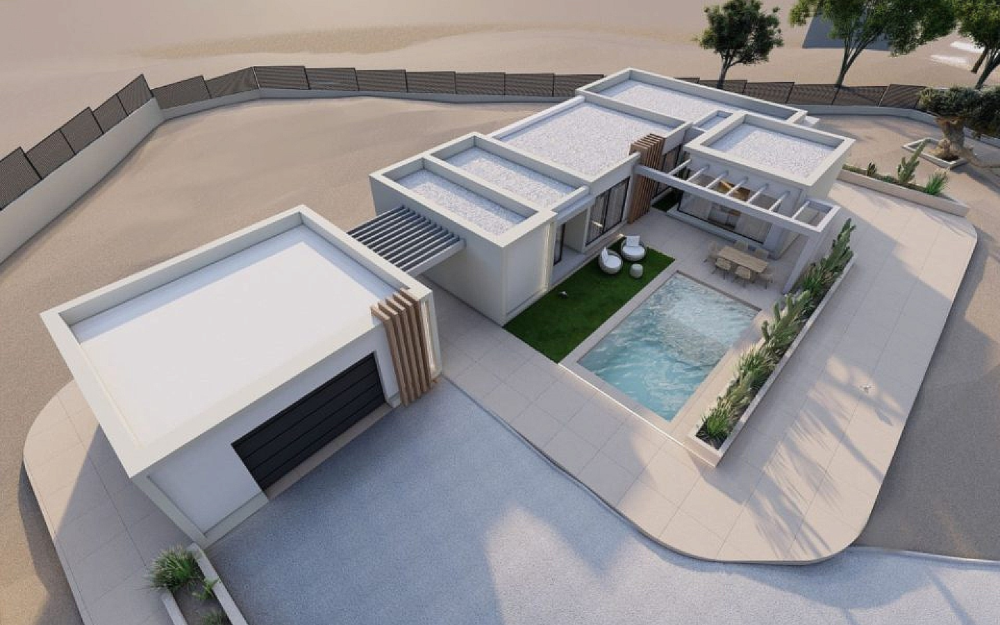 3-bedroom Detached Villa In Fortuna, Spain (218 M²)
