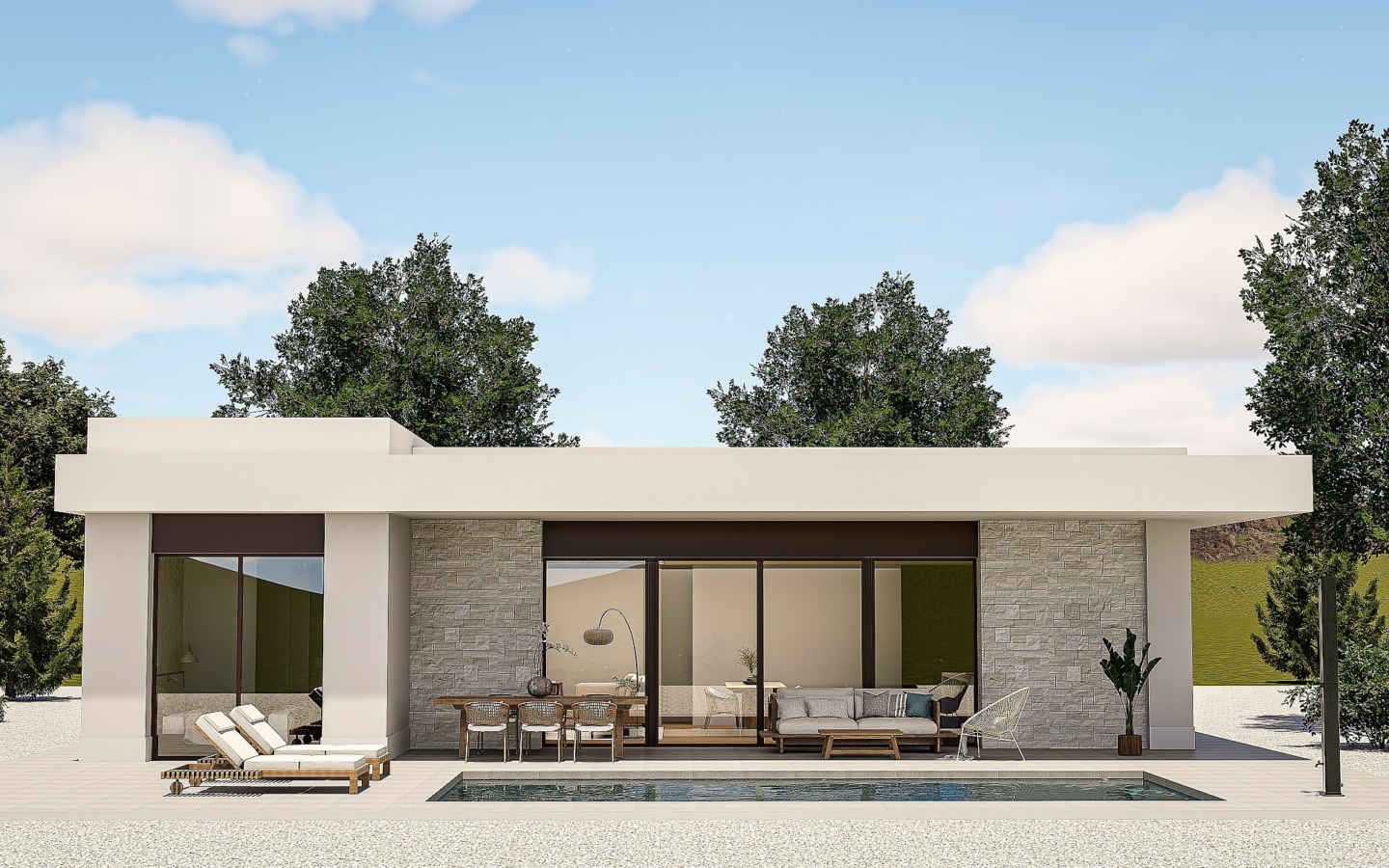 3-bedroom Detached Villa In Pinoso, Spain (180 M²)