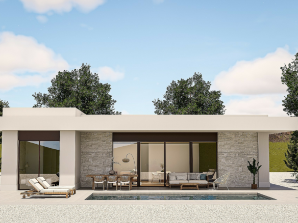 3-bedroom Detached Villa In Pinoso, Spain (180 M²)