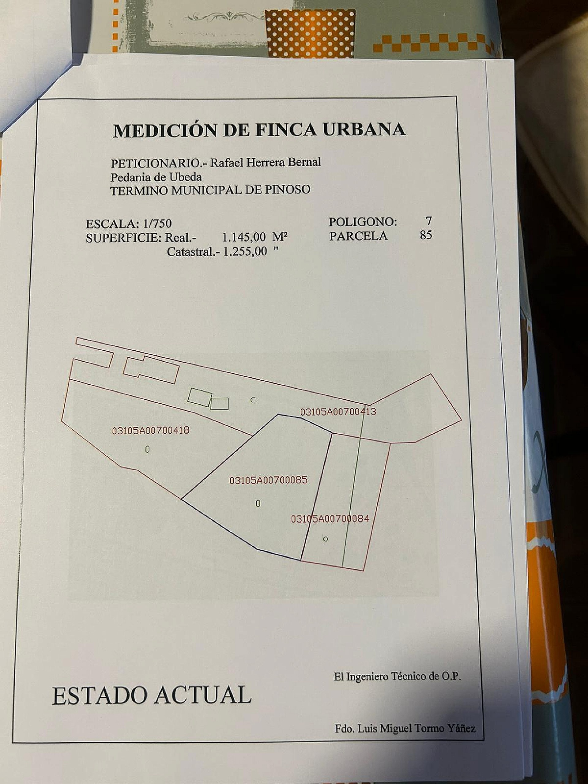 Land In Pinoso, Spain (1.160 M² Plot)