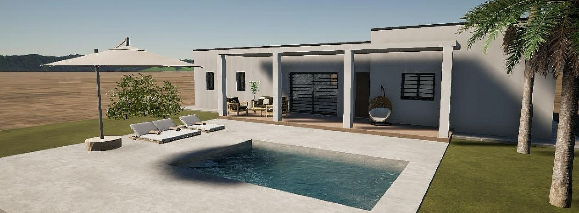 3-bedroom Detached Villa In Abanilla, Spain (160 M²)