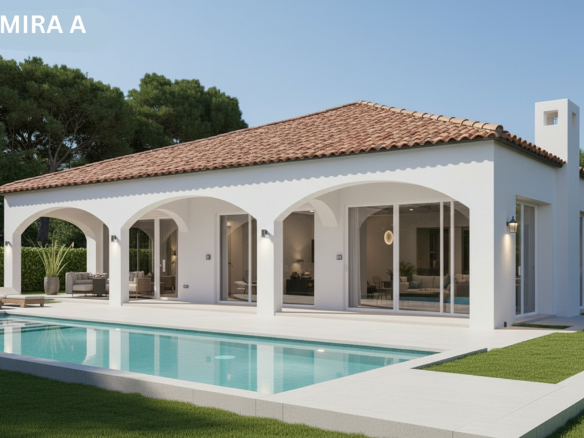 3-bedroom Detached Villa In Pinoso, Spain (90 M²)
