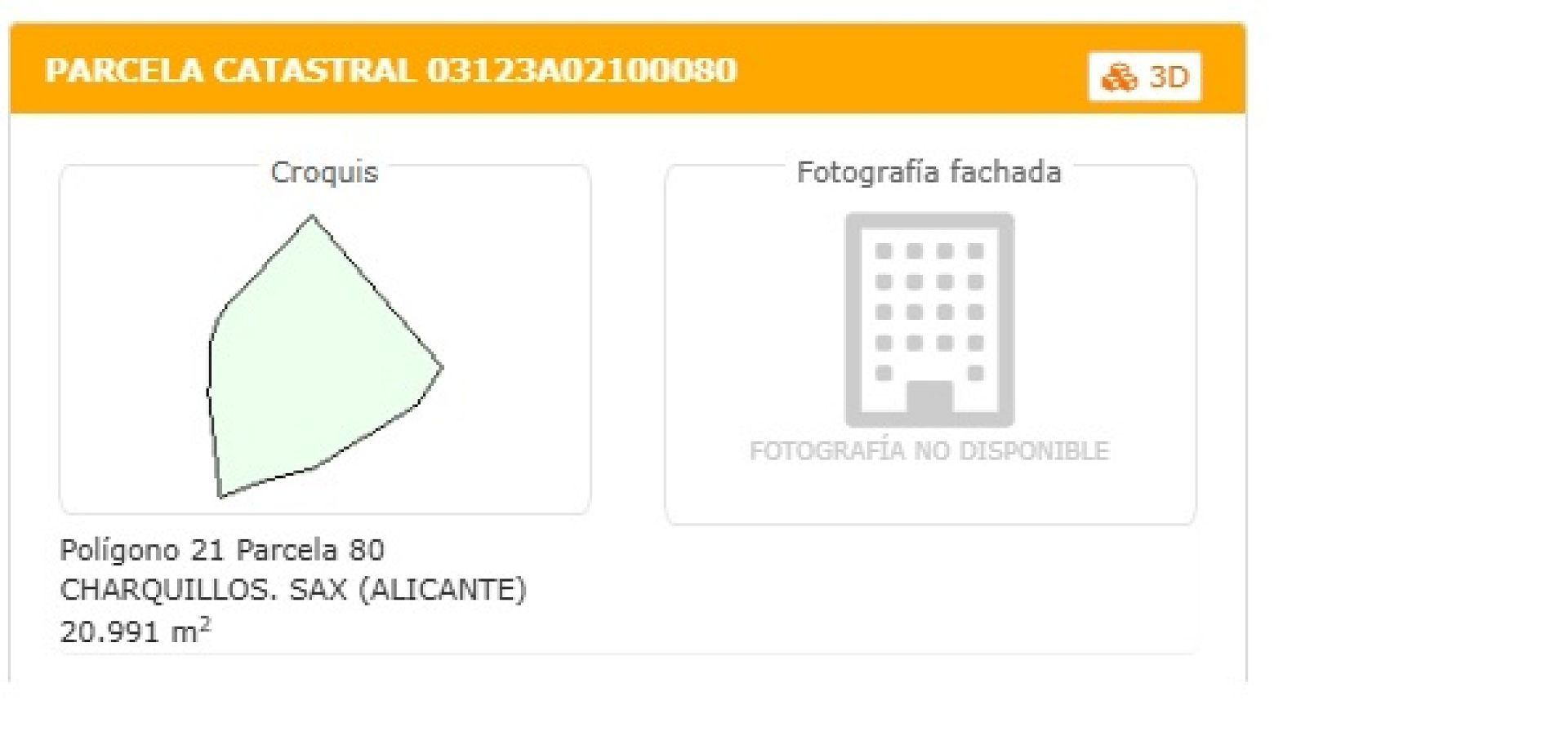 Land In Sax, Spain