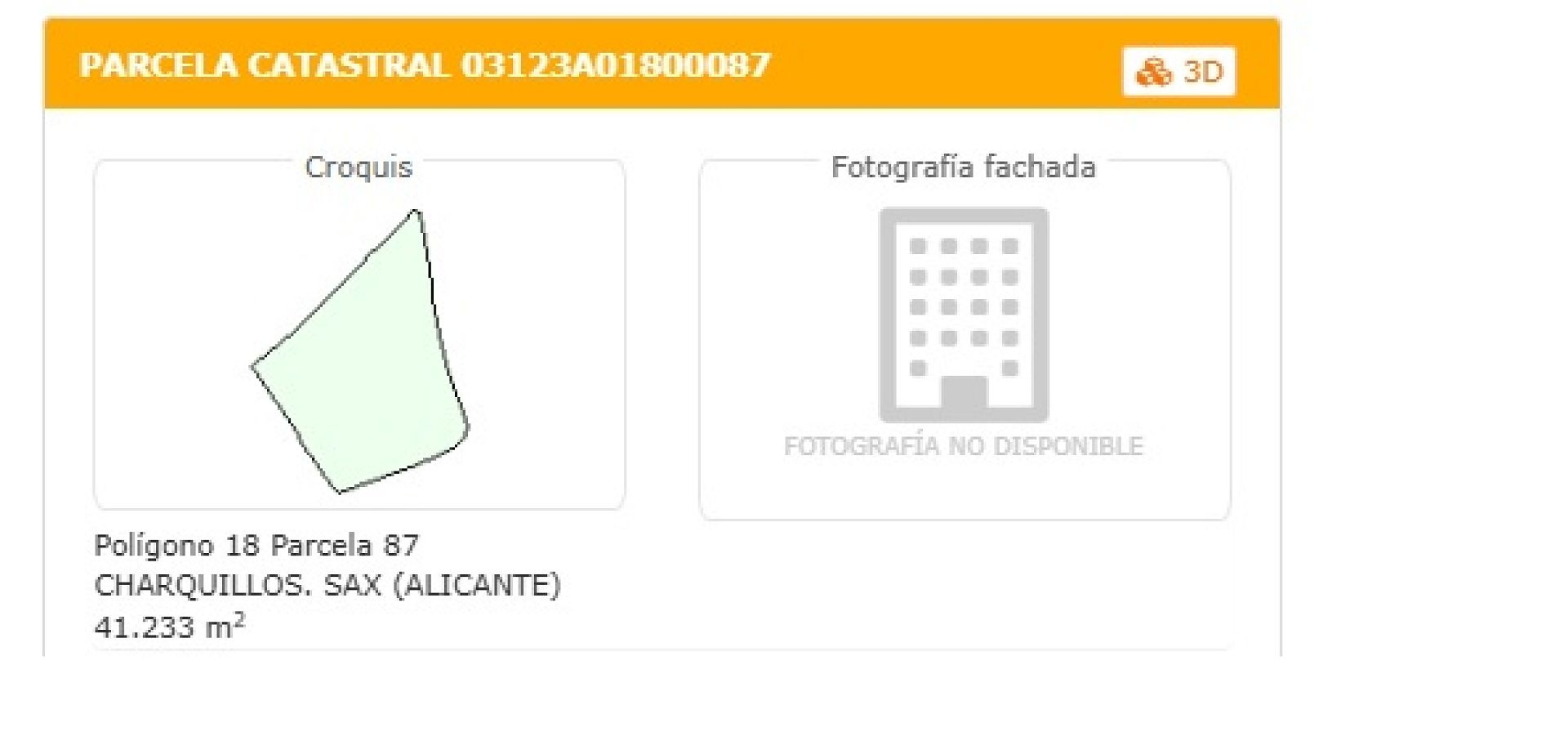 Land In Sax, Spain