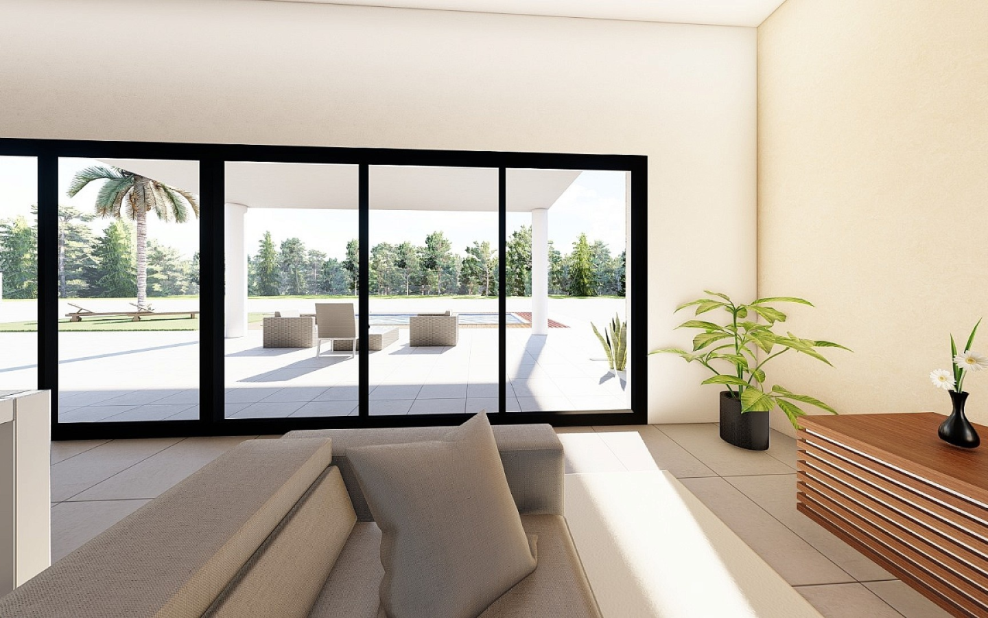 3-bedroom Detached Villa In Pinoso, Spain (125 M²)