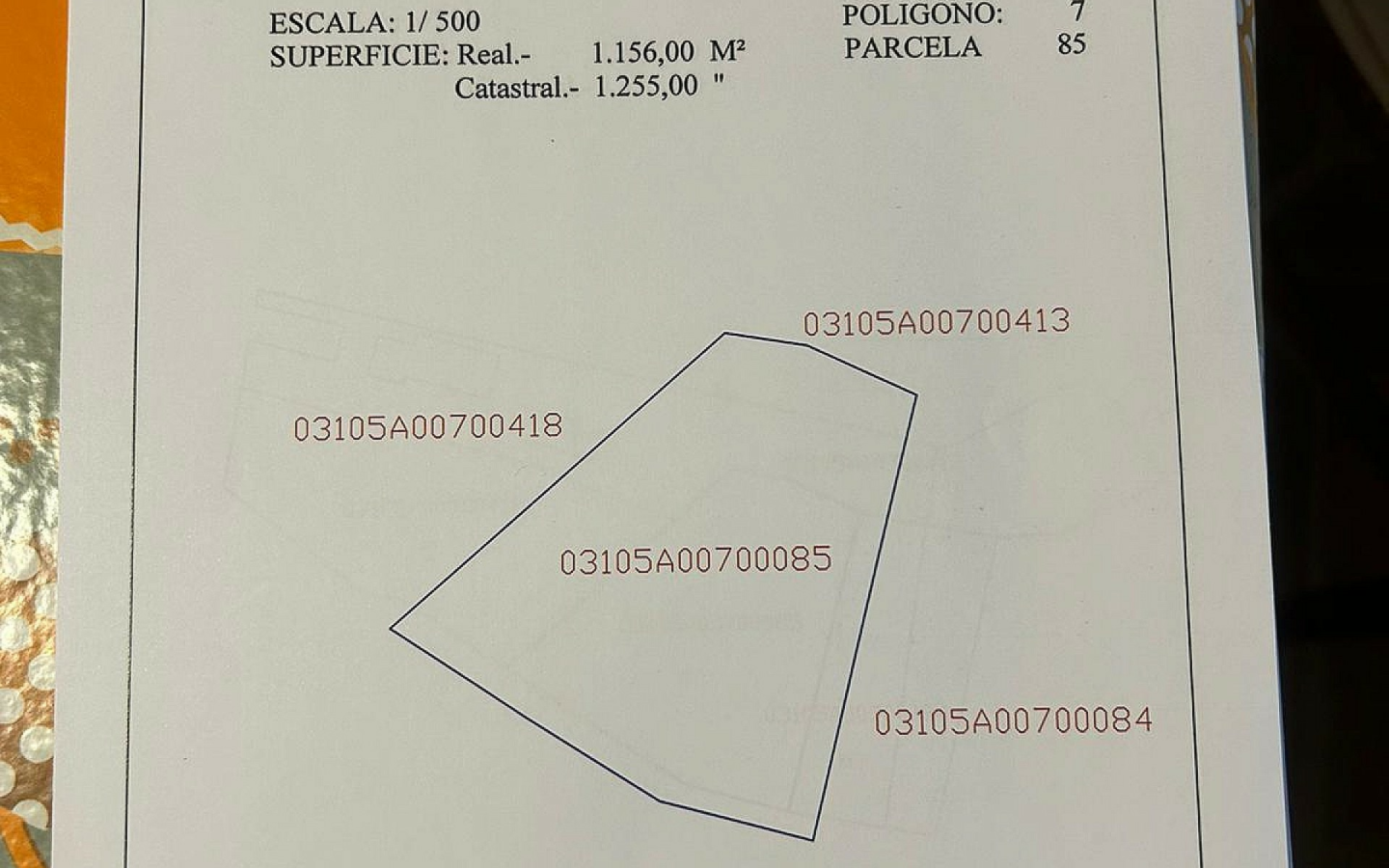 Land In Pinoso, Spain (1.160 M² Plot)