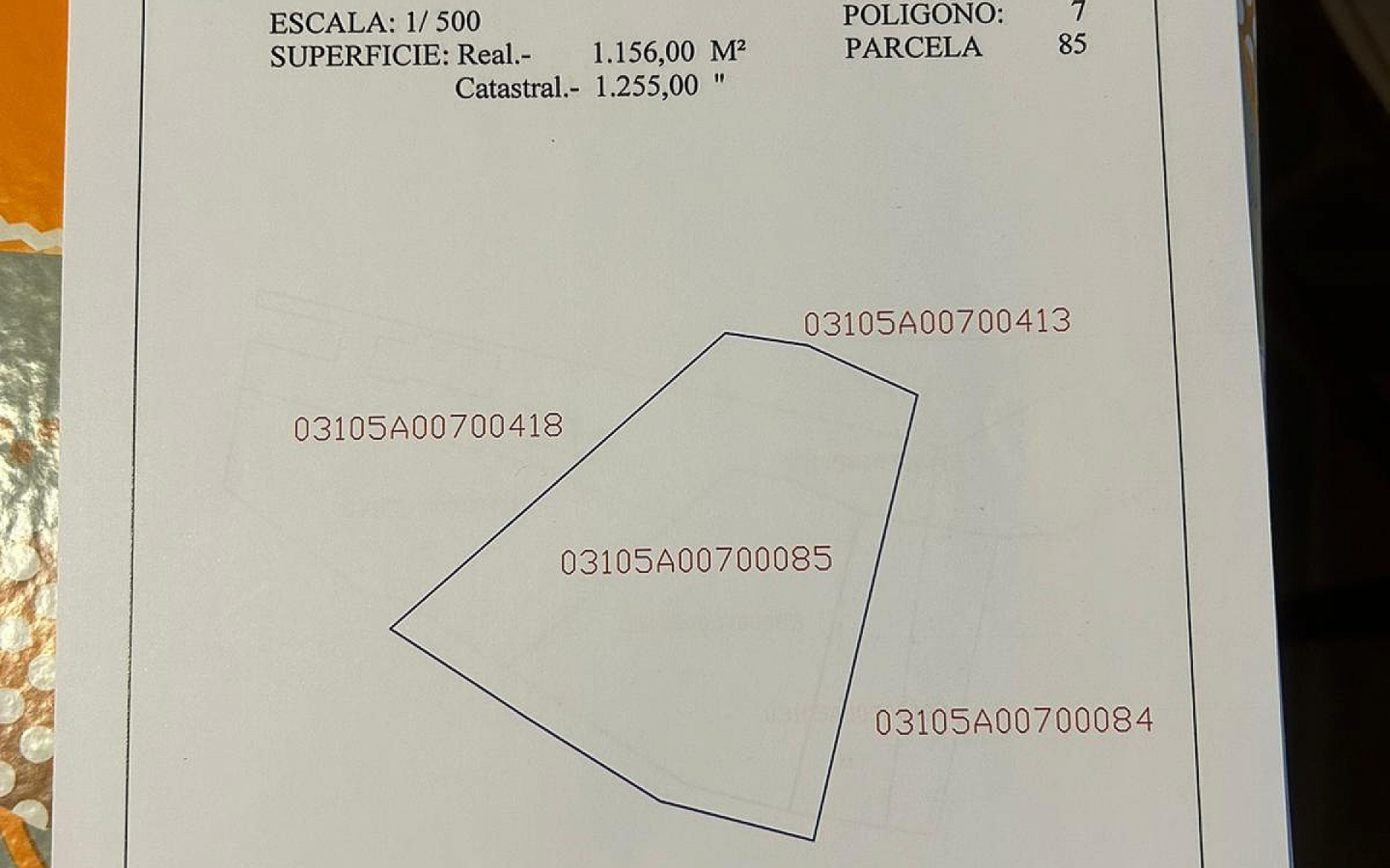 Land In Pinoso, Spain (1.160 M² Plot)