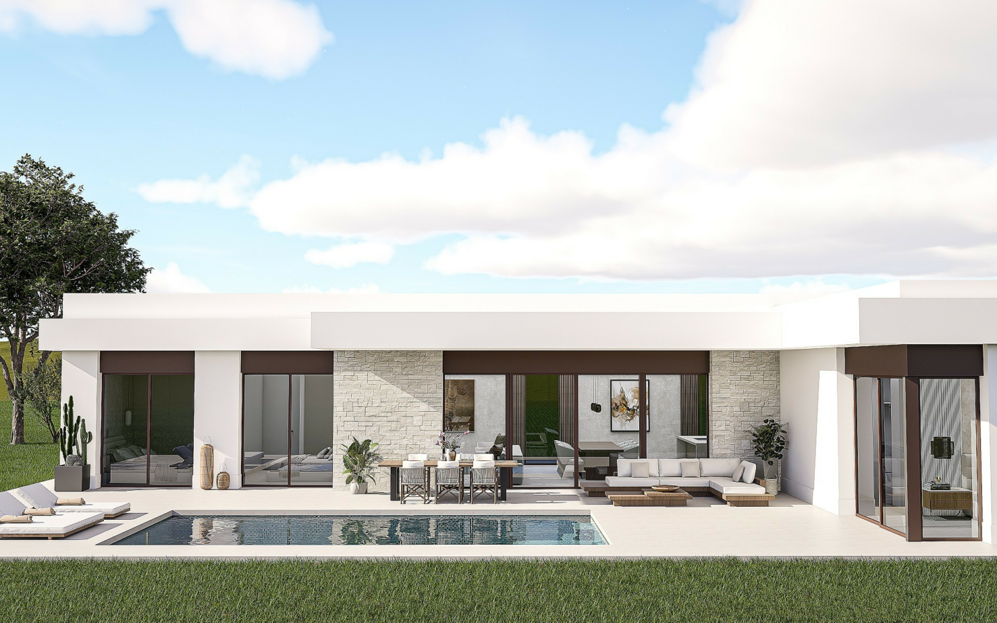 3-bedroom Detached Villa In Pinoso, Spain (200 M²)