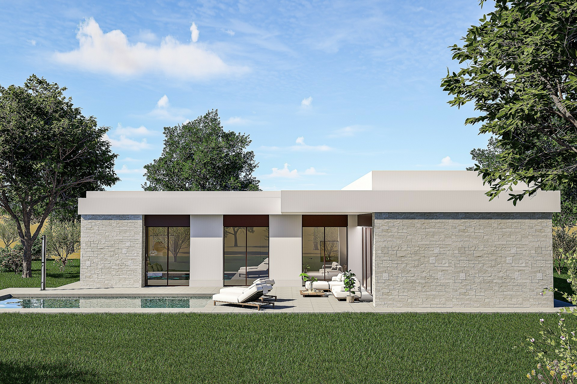 3-bedroom Detached Villa In Pinoso, Spain (140 M²)
