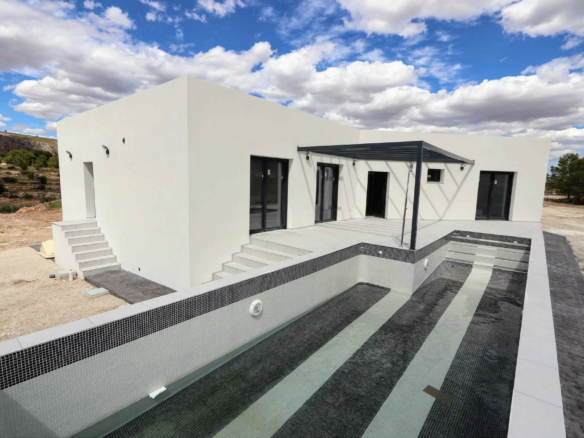4-bedroom Detached Villa In Aspe, Spain (155 M²)