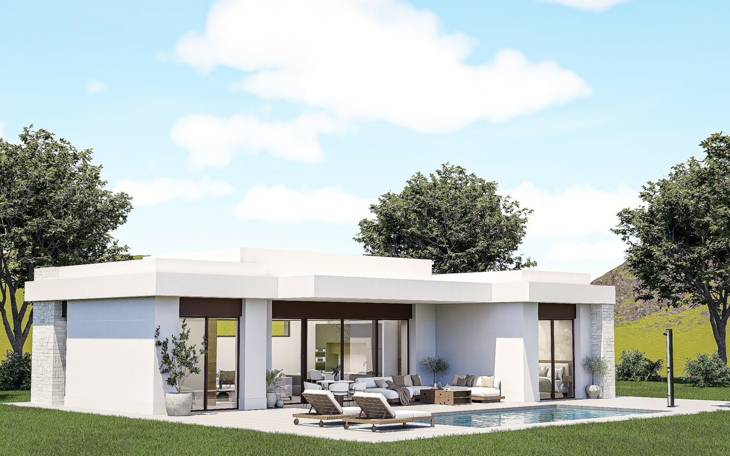 2-bedroom Detached Villa In Pinoso, Spain (120 M²)