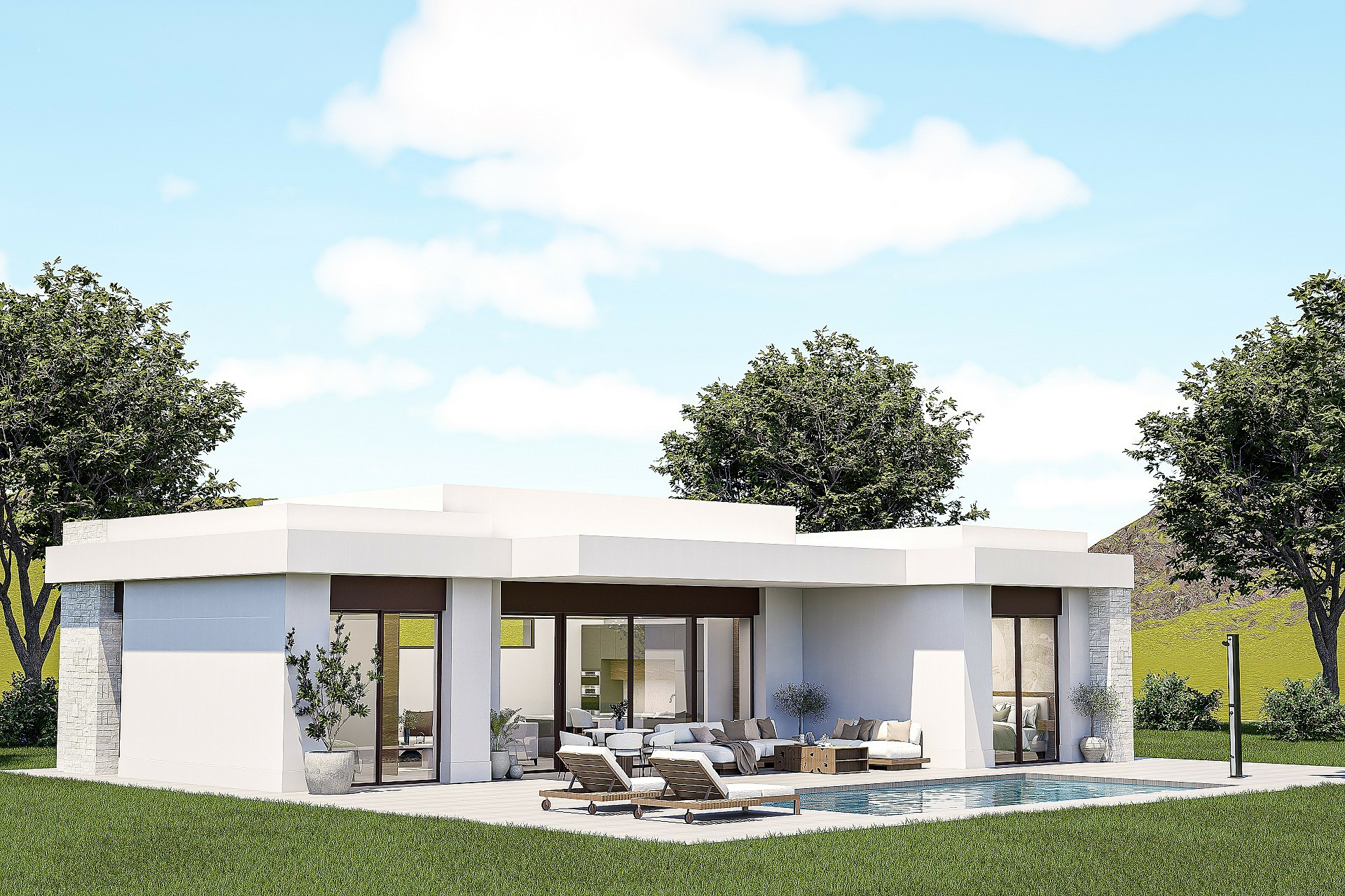 2-bedroom Detached Villa In Pinoso, Spain (120 M²)