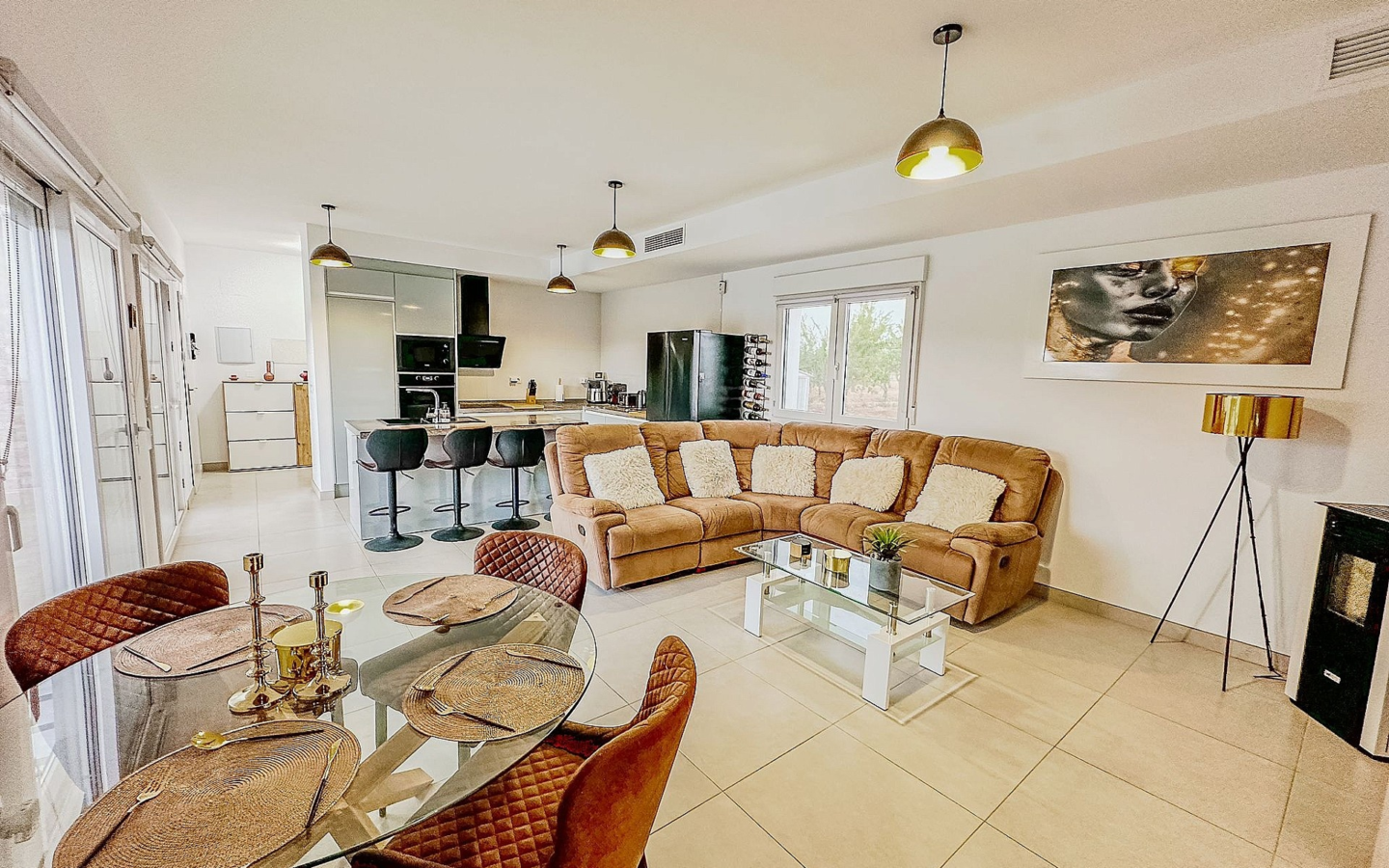 3-bedroom Detached Villa In Pinoso, Spain (115 M²)